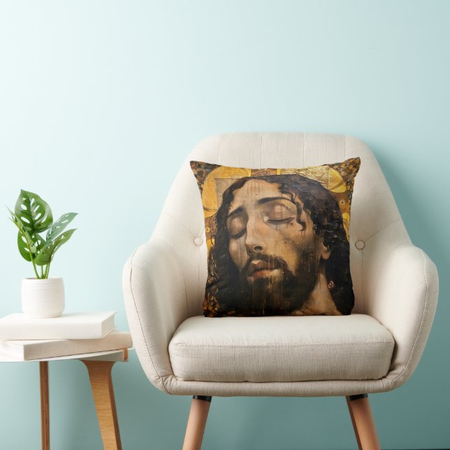 Almofada Jesus Cristo Arte Religiosa (Cadeira)