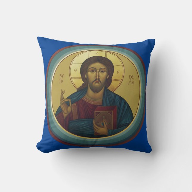 Almofada Jesus Cristo Pantocrator  (Frente)