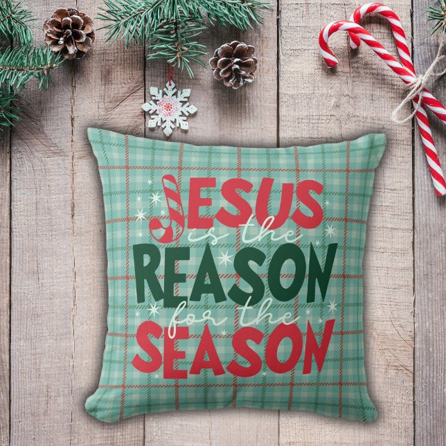 Almofada Jesus É A Razão Do Natal Da Época (Criador carregado)