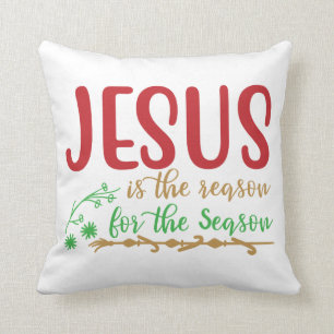 Almofada Jesus é a razão do Natal da temporada