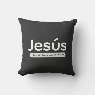 Almofada Jesus é o caminho, a verdade e a vida