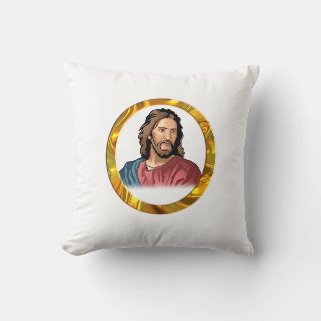 Almofada Jesus é Rei dos Reis (Frente)