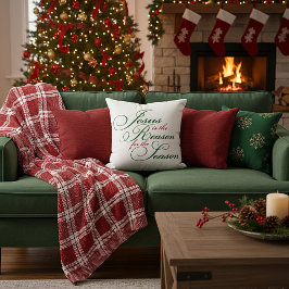 Almofada Jesus is the reason throw pillow