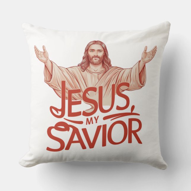 Almofada Jesus Meu Salvador (Frente)