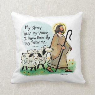 Almofada Jesus, o bom travesseiro personalizável de Shephe