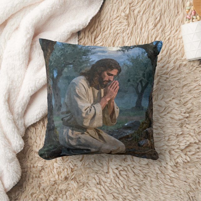 Almofada Jesus Orando (Cobertor)