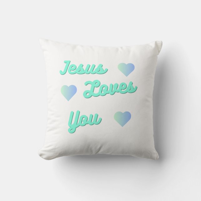 Almofada Jesus te ama (Frente)