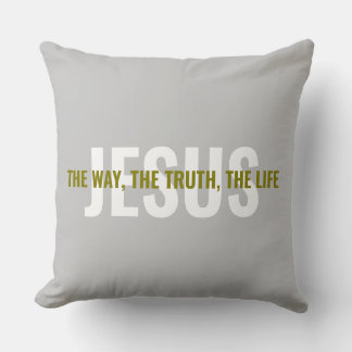 Almofada Jesus: The Way, The Truth, And The Life