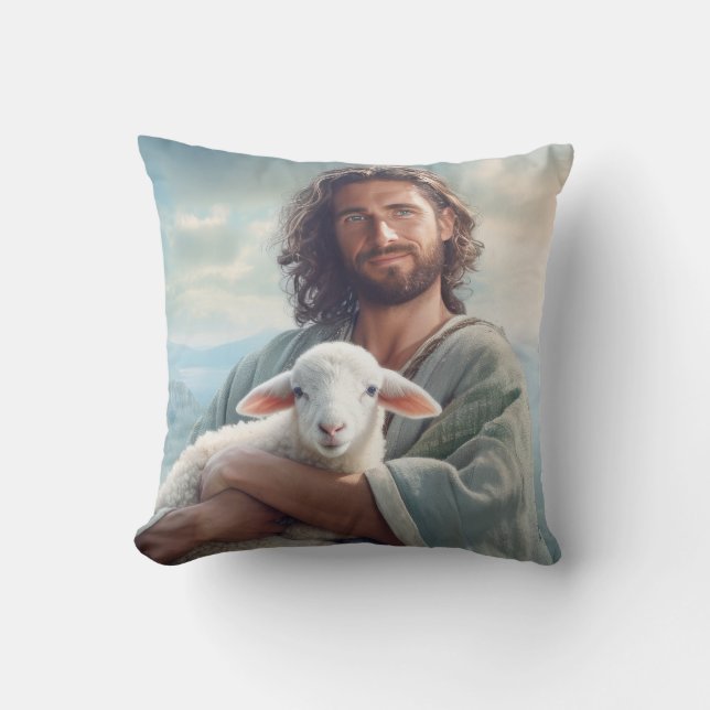 Almofada Jesus Travesseiro decorativo (Frente)