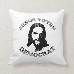 Almofada Jesus vota a democrata Faded.png