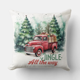 Almofada Jingle até o Travesseiro decorativo