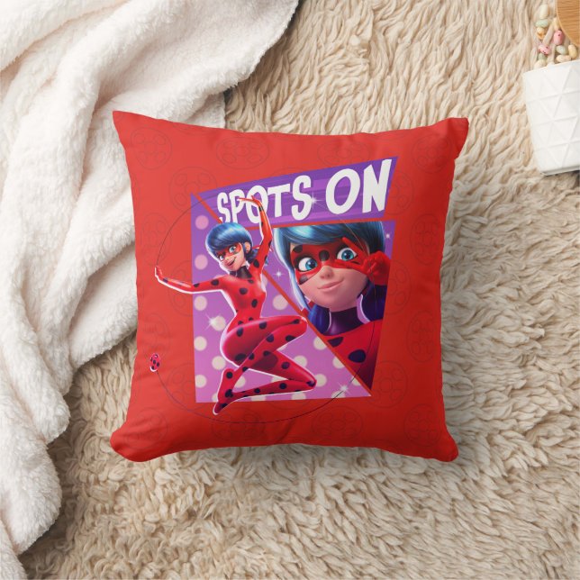 Almofada Joaninha | Pontos No Gráfico Roxo (Cobertor)