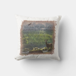 Almofada JOB 12:7 - Pillow