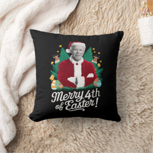 Almofada Joe Biden Natal Papai Noel Alegre 4 De Páscoa Nata