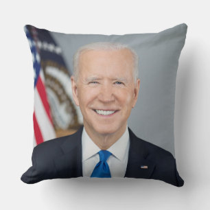 Almofada Joe Biden Retrato da Casa Branca Presidencial