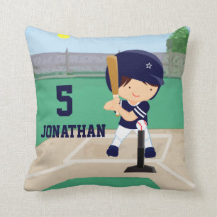 Almofada Jogador bonito personalizado dos desenhos animados