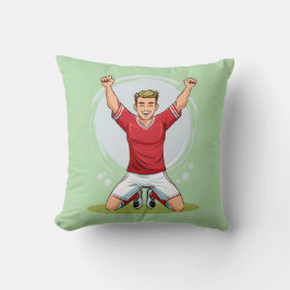 Almofada Jogador de futebol homem