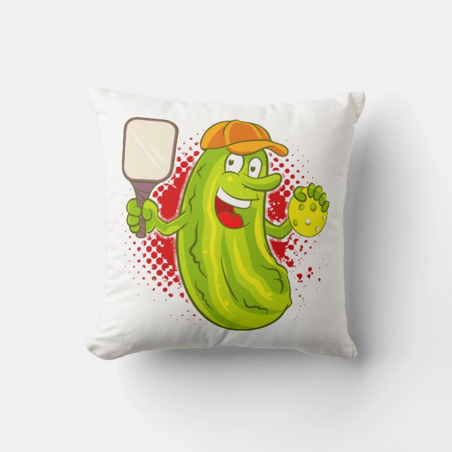 Almofada Jogador de Picles de Pickleball (Frente)
