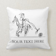 Jogador de Polo e Cavalo