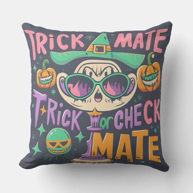 Almofada Jogador de xadrez (Frente)