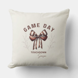 Almofada Jogo Dia de Tocar Garota de Futebol