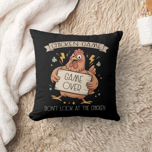 Almofada Jogo do Frango Não Olhe Para o Frango (Cobertor)