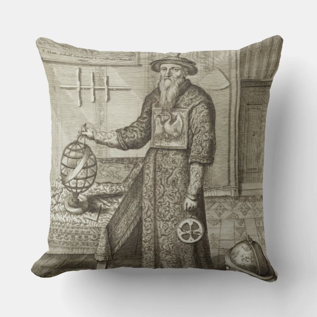 Almofada Johann Adam Schall von Bell (1591-1666) 'de Chin (Frente)