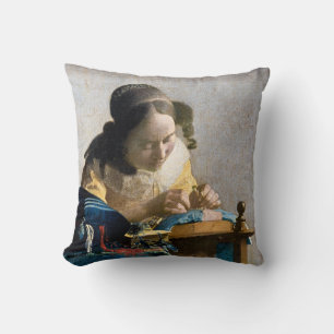 Almofada Johannes Vermeer - O Lacemaker