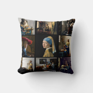 Almofada Johannes Vermeer - Praça da Grade de Mastercastas