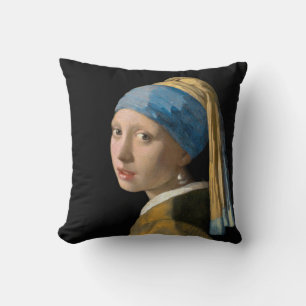 Almofada Johannes Vermeer - Rapariga com um Ouriço de Pérol