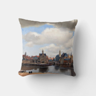 Almofada Johannes Vermeer - Visão de Delft