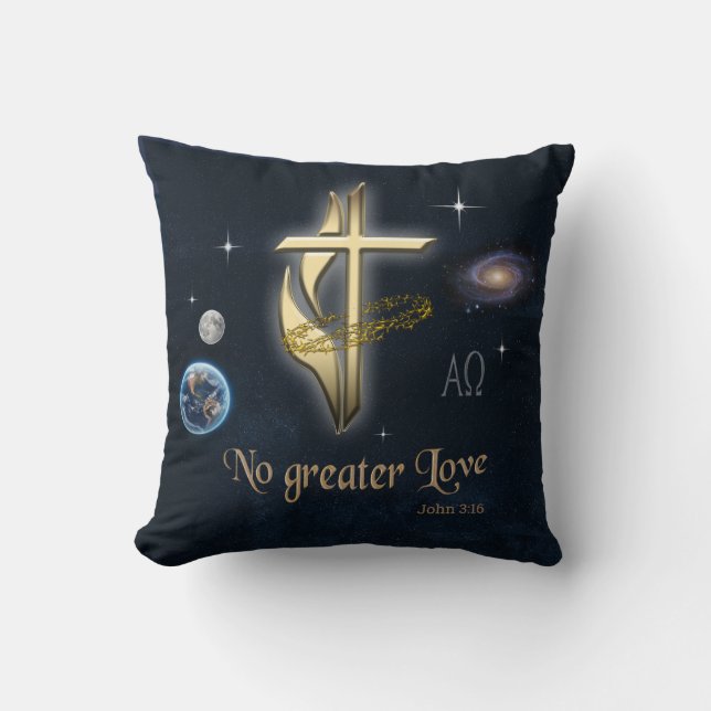 Almofada John 3:16 (Frente)