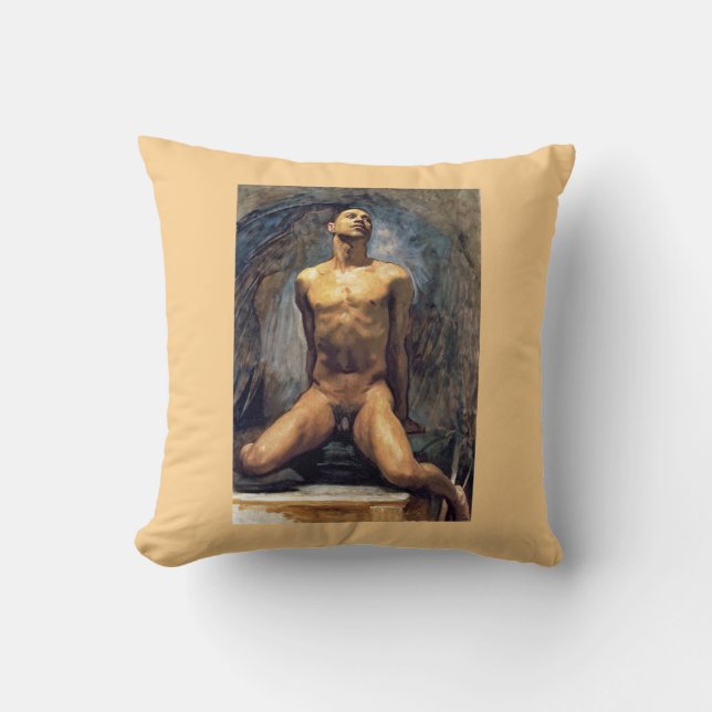 Almofada John Singer Sargent - Estudo Masculino (Frente)