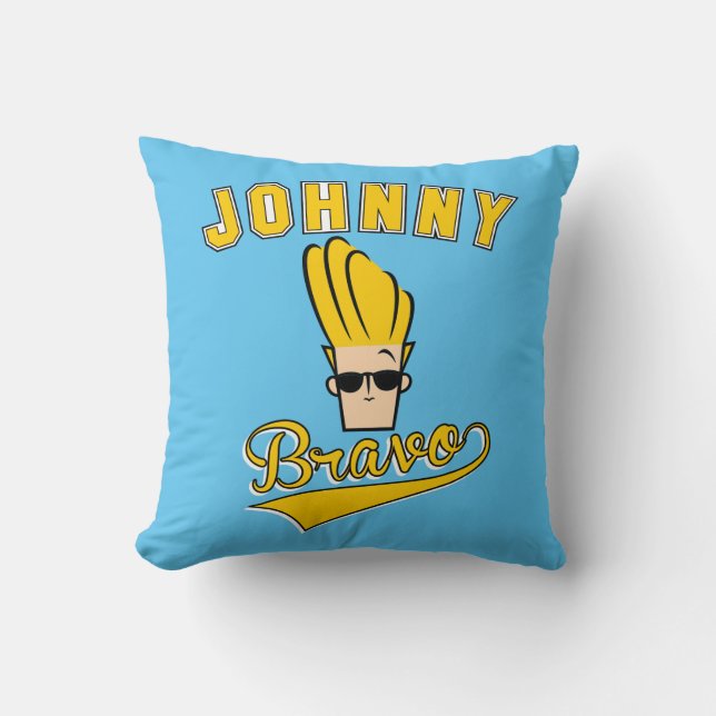 Almofada Johnny Bravo Collegiate Graphic (Frente)