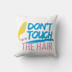 Almofada Johnny Bravo - Não Toque na Grafia do Cabelo