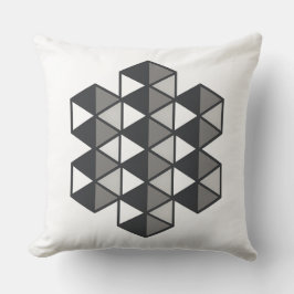Almofada Joined Triangles Throw Pillow