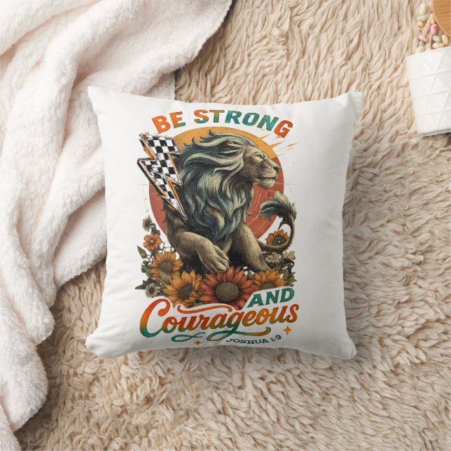 Almofada Joshua 1:9 (Cobertor)