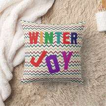 Joy de inverno - Letras Coloridas Cozinhas