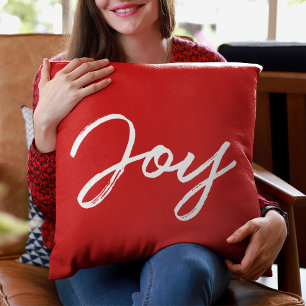 Almofada Joy moderna fonte branca