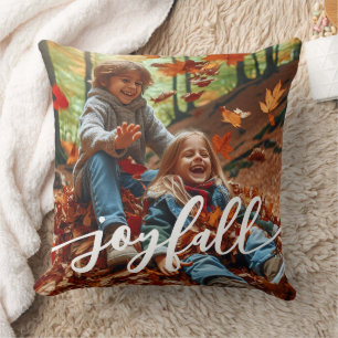 Almofada Joyfall Autumn Fall Deixa Foto Personalizada
