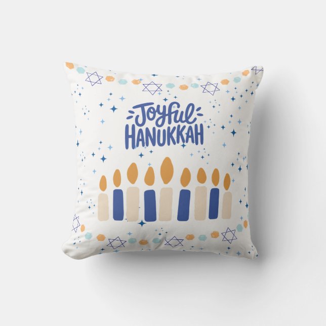 Almofada Joyful Hanukkah (Frente)