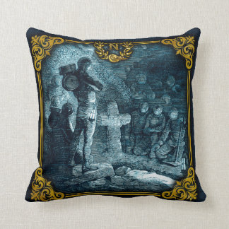 Almofada Jules Verne 20000 Leagues Travesseiro decorativo 1