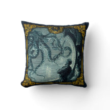 Jules Verne 20000 Leagues Travesseiro decorativo 2