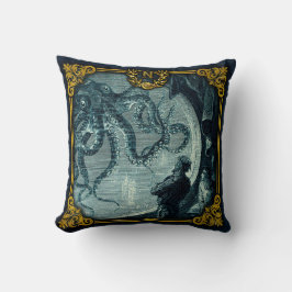 Almofada Jules Verne 20000 Leagues Travesseiro decorativo 2