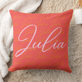 Almofada Julia Name Design Pattern