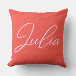Almofada Julia Name Design Pattern