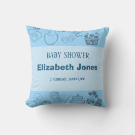 Almofada "Junte-se a nós para celebrar nosso pequeno prínci