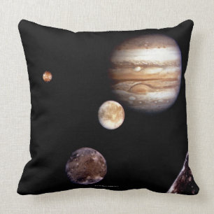 Almofada Jupiter e suas luas