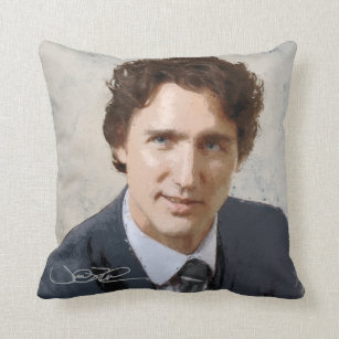 Almofada Justin Trudeau