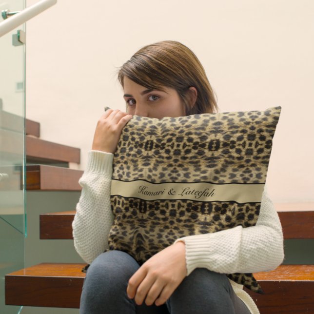 Almofada KaleidoCheetah, personalizado (Criador carregado)